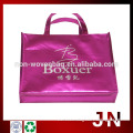 Non Woven Bag With Metallic Lamination, Shopping Bag Metal Handle